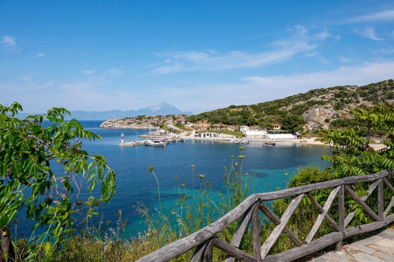 Athos View - Golden Fig Sykia Lodge Paralia Sikias Exterior foto