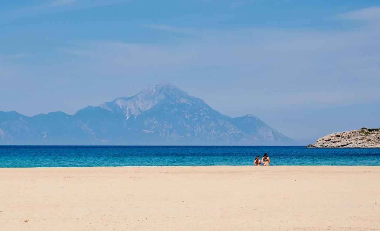 Athos View - Golden Fig Sykia Lodge Paralia Sikias Exterior foto